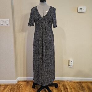 Black and White Maxi Dress